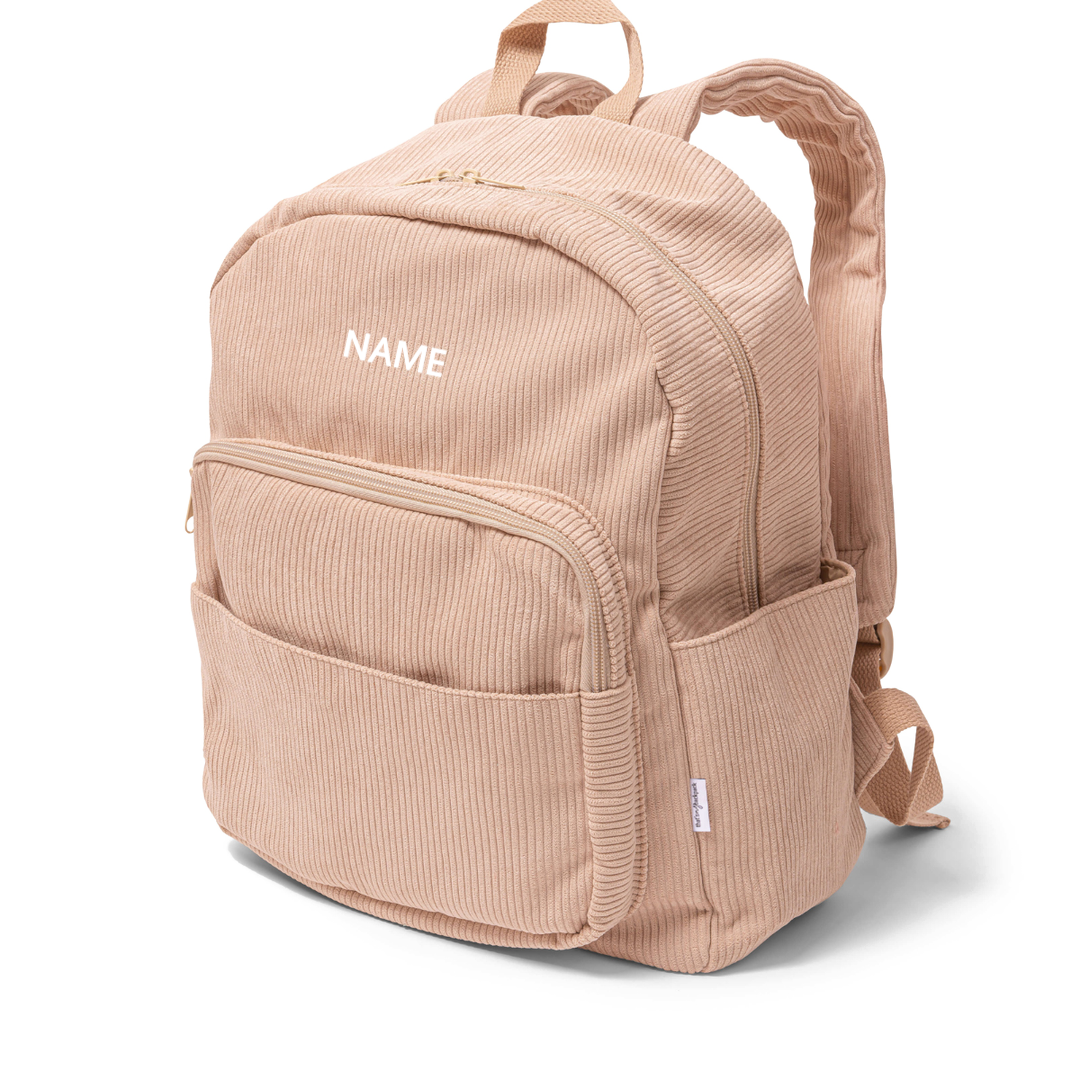 Pink corduroy clearance backpack