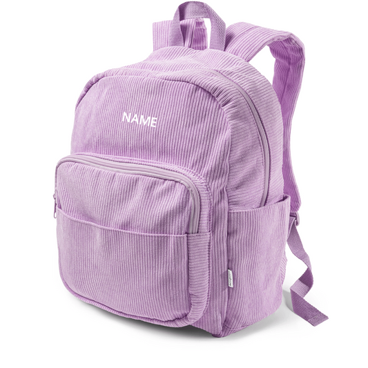 Lilac - Corduroy Backpack