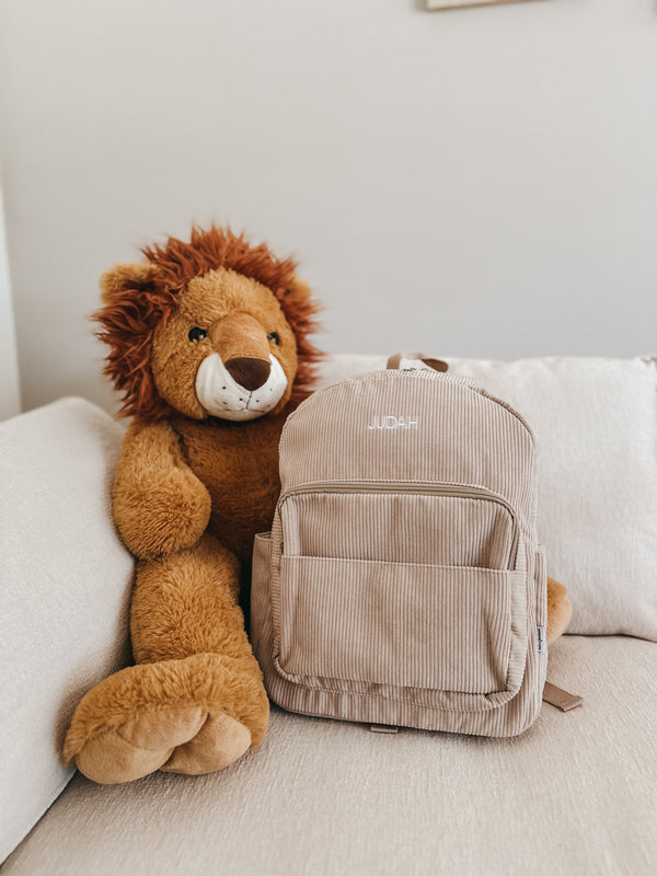 Latte – Corduroy Backpack