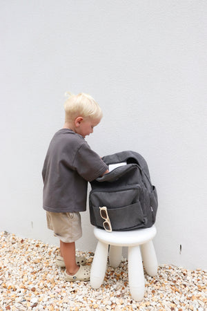 Charcoal – Corduroy Backpack