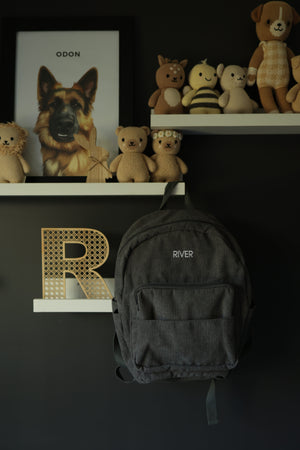 Charcoal – Corduroy Backpack