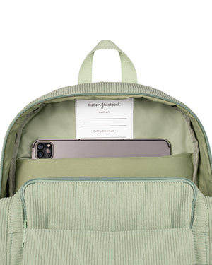 Sage – Corduroy Backpack