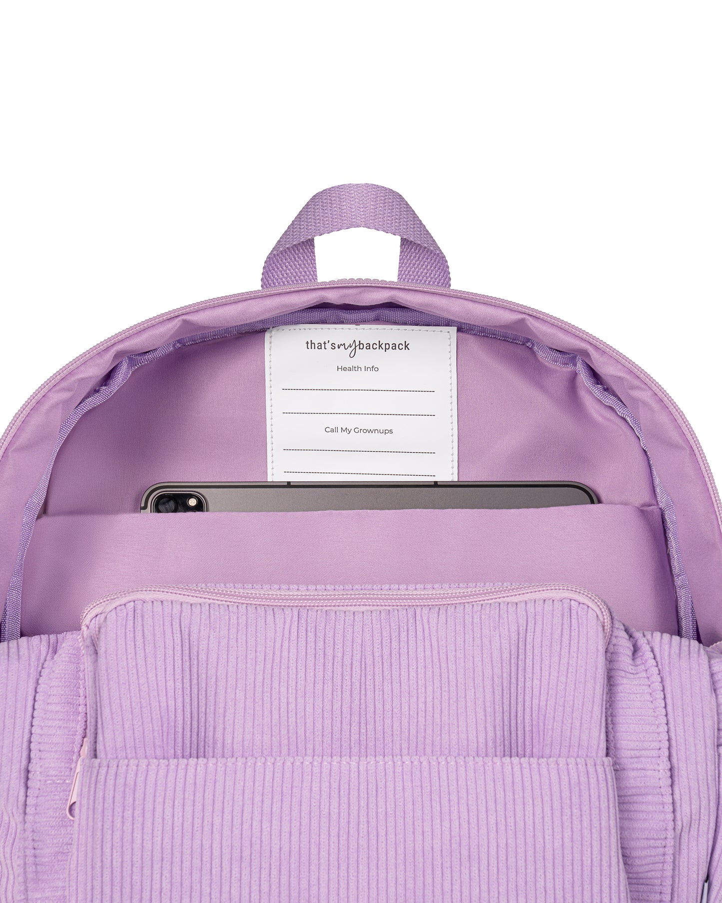 **PREORDER** Lilac - Corduroy Backpack