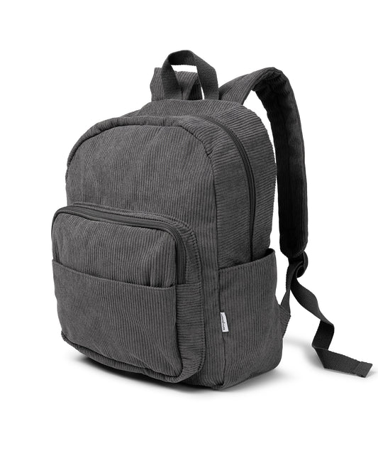 Charcoal - Corduroy Backpack