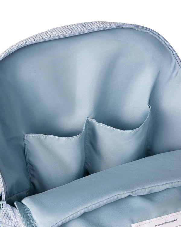 Powder Blue – Corduroy Backpack