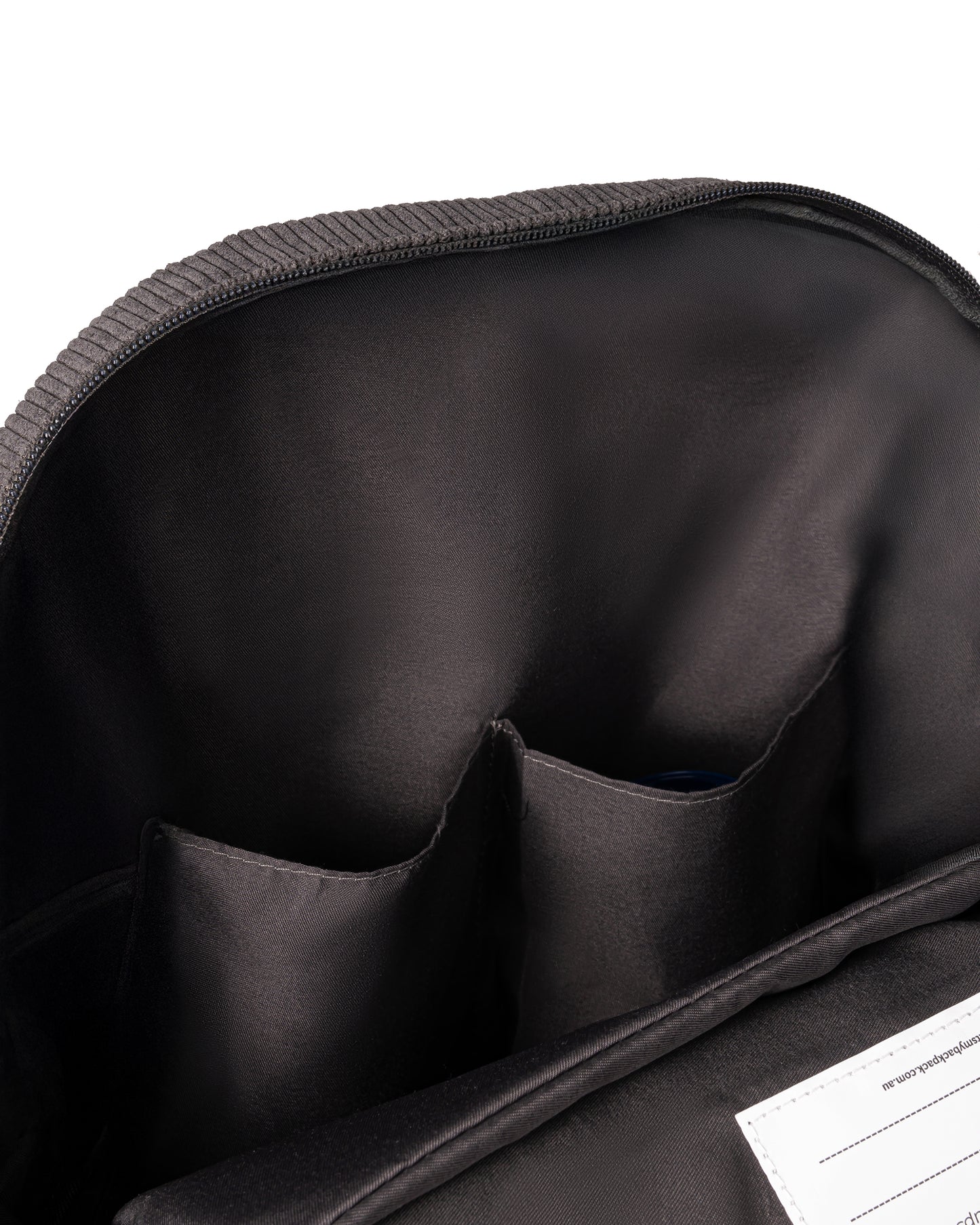 Charcoal - Corduroy Backpack