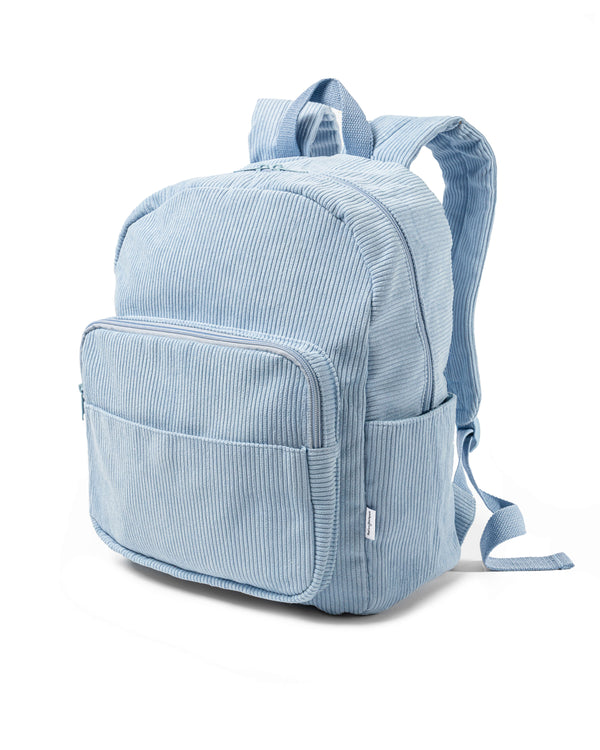 Powder Blue – Corduroy Backpack