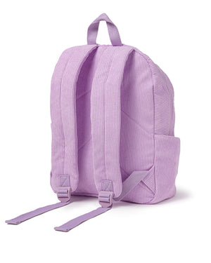 Lilac – Corduroy Backpack
