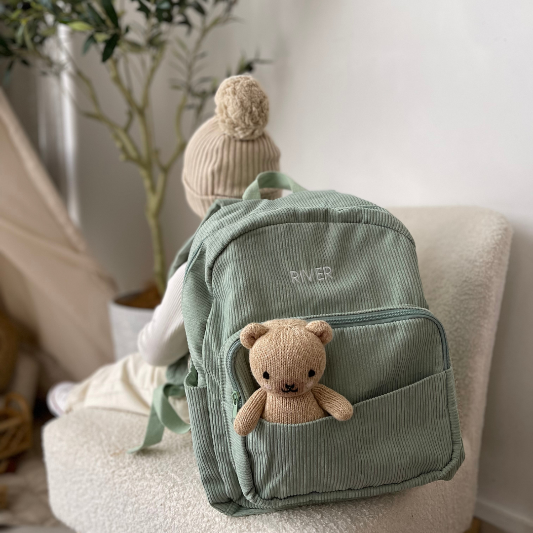 Sage - Corduroy Backpack