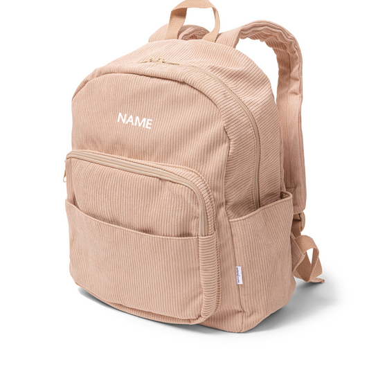 *SOLD OUT* Latte - Corduroy Backpack